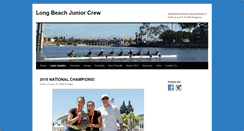 Desktop Screenshot of longbeachjuniorcrew.org